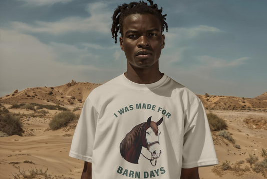 Camiseta - I Was Made For Barn Days